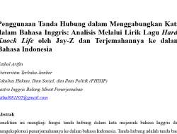 Pentingnya Tanda Hubung: Studi Tentang Makna dan Terjemahan Bahasa Inggris