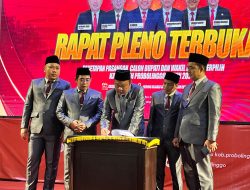 KPU Tetapkan Bupati Terpilih Probolinggo, Segini Perolehan Suaranya
