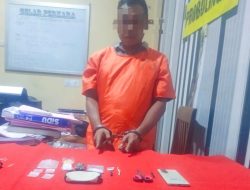 Polisi Ciduk Oknum Perangkat Desa Pengedar Sabu-Sabu