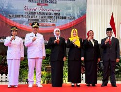 Gelar Paripurna Sertijab, Ketua DPRD Kota Probolinggo Yakin Wali Kota Mampu Majukan Daerah