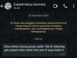 Nomor WhatsApp HM Zubaidi Sudah Pulih, Masyarakat Diimbau Tetap Waspada