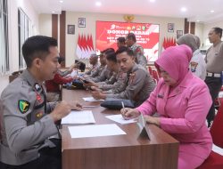 Setetes Darah untuk Negeri: Polres Probolinggo Gelar Aksi Donor Sambut Hari Bhayangkara ke-79