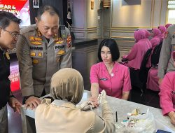 Lawan Kanker Serviks, Polresta Malang Kota Gelar Pap Smear dan Vaksinasi HPV Gratis
