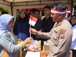 Gerakan Pangan Murah Polres Probolinggo, 22 Ton Beras Ludes Terjual