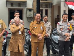 Wali Kota Serahkan 30 Motor Polisi RW, Polres Siapkan Kopi Keliling