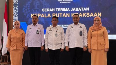 Jabatan Kepala Rutan Kelas II B Kraksaan Berganti