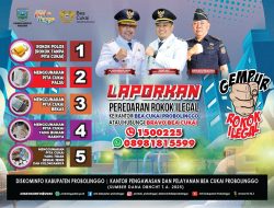 Pemkab Probolinggo Bersama Bea Cukai Gempur Rokok Ilegal, Ini 5 Ciri Utamanya