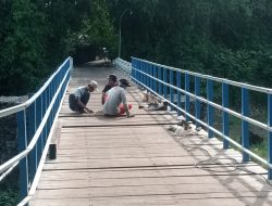 Kepala Dinas PUPR Kabupaten Probolinggo Turun Langsung Periksa Jembatan di Seboro