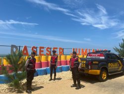 Patroli Diperkuat, Keamanan Wisata Pantai Jumiang Tetap Terjaga