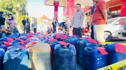 Polres Probolinggo Ringkus Tujuh Penimbun BBM Subsidi, Begini Modusnya