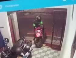 Diduga Maling Motor Nyaru Driver Ojol di Kota Malang, Pelaku Belum Tertangkap