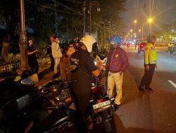 Polres Pamekasan Perketat Patroli Malam, Balap Liar Dibubarkan dan Sajam Diamankan