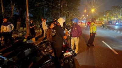 Polres Pamekasan Perketat Patroli Malam, Balap Liar Dibubarkan dan Sajam Diamankan