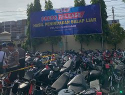 Polres Pamekasan Buka Pengambilan Motor Hasil Penertiban Balap Liar