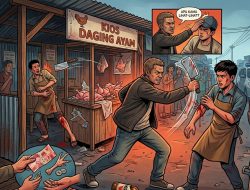 Dipicu Miras dan Dugaan Iri Persaingan Bisnis, Pedagang Ayam di Malang Bacok Kompetitornya