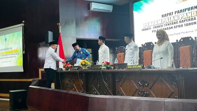 DPRD Sorot Serapan Anggaran OPD di Paripurna APBD Kab. Probolinggo 2025
