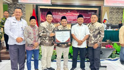 KPU Kabupaten Probolinggo Raih Penghargaan Satuan Kerja Teladan 2026 dari KPU Jatim