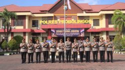7 Pejabat Polres Probolinggo Jalani Sertijab