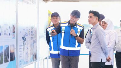 Wapres Gibran Tinjau Tol Prosiwangi Tahap I