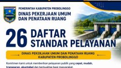Dinas PUPR Kabupaten Probolinggo Luncurkan E-Book 26 Standar Pelayanan Publik