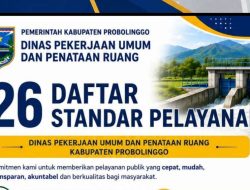 Dinas PUPR Kabupaten Probolinggo Luncurkan E-Book 26 Standar Pelayanan Publik