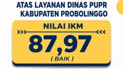 Indeks Kepuasan Masyarakat Terhadap Dinas PUPR Kabupaten Probolinggo Capai 87,97