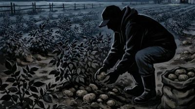 Ladang Kentang di Sumberbrantas Kota Batu Dimaling, Kerugian Jutaan Rupiah