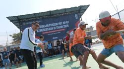 Gelar Porseni HUT ke-81 RI, Warga Binaan Lapas Kelas I Malang Diajak Junjung Sportivitas dan Kekompakan