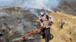 Polres Probolinggo Intensifkan Penanganan Karhutla di Lereng Gunung Bromo