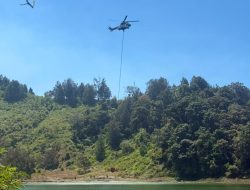Kebakaran Hutan Gunung Bromo Hanguskan Ratusan Hektare, BPBD Jatim Kerahkan Tiga Helikopter Water Bombing