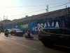 Aremania Utas Sayangkan Perubahan Mural Malang The Glory Land, Panitia Festival Mbois 11 Cat Tembok Jadi Biru