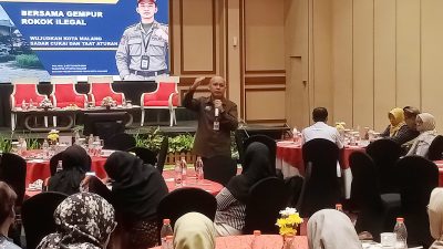 Satpol PP Kota Malang dan Bea Cukai Sita Ribuan Bungkus Rokok Ilegal