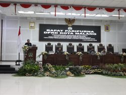 Paripurna P-APBD 2026 Kota Malang: Pemkot Ulas Evaluasi RT Berkelas dan Skema Relokasi Pasar Gadang