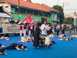 Dinsos Bawa Pesan Kepedulian Sosial dalam Pawai Budaya