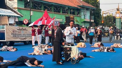 Dinsos Bawa Pesan Kepedulian Sosial dalam Pawai Budaya