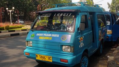 Hampir Sebulan Mengaspal, Tingkat Keterisian Angkot Pelajar Gratis Kota Malang Capai 80 Persen