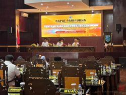 DPRD Sampaikan Nota Penjelasan 4 Raperda Inisiatif
