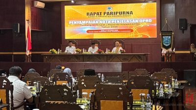 DPRD Sampaikan Nota Penjelasan 4 Raperda Inisiatif