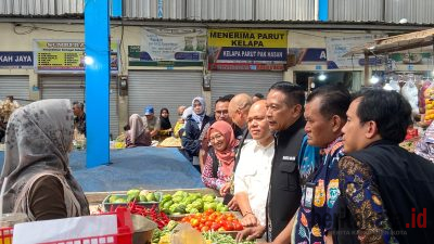 Sidak Pasar Mergan, Wali Kota Malang Sebut Harga Cabai Naik Jadi Rp 65 Ribu
