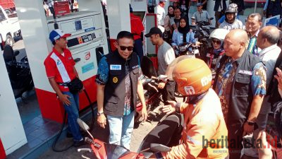 Tinjau SPBU Mergan, Wali Kota Malang Temukan Antrean Panjang Kendaraan