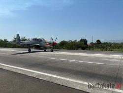 Tol Paspro Jadi Landasan Darurat Pesawat Tempur