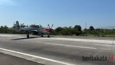 Tol Paspro Jadi Landasan Darurat Pesawat Tempur