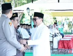 Sekda Bondowoso Pimpin Apel Hari Santri Nasional 2026 di Alun-Alun Raden Bagus Asra