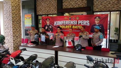 Operasi Sikat Semeru 2026, Polres Batu Tangkap 11 Tersangka Curanmor dan Amankan 6 Sepeda Motor