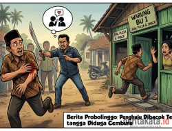 Penghulu di Probolinggo Dibacok Tetangga