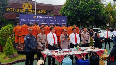 Hasil Operasi Sikat Semeru 2026 di Kabupaten Malang, Dari Pencurian Elpiji, Burung Peliharaan, hingga Perburuan Landak Jawa