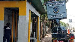 Jaga Kenyamanan Fasilitas Publik, Dishub Kota Malang Rutin Gelar Korve Pembersihan Halte